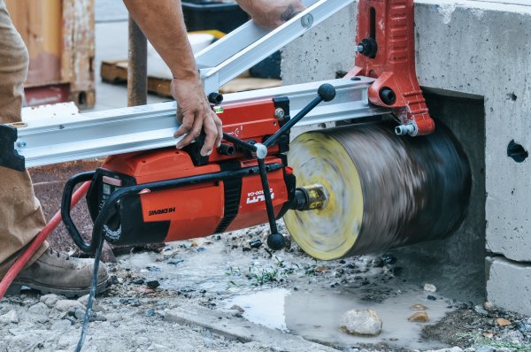 Kernbohrung mit HILTI-Technik